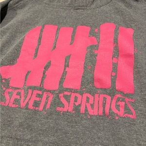 Seven Springs Mountain Resort Hooded Sweatshirt SZ M